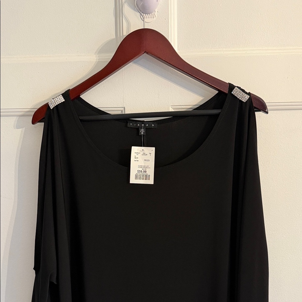Tiana B. Black Dress